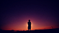 HD Wallpaper | Background Image silhouette, man, night