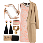 A fashion look from November 2014 featuring pink dress, rag & bone and leather shoes. Browse and shop related looks.