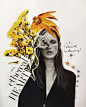 Katy Edling - Honestly WTF : When was the last time you made a collage? For me, it was high school . . . I think. It’s certainly been awhile since I was last tooling around with torn pages of magazines,…