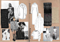 Fashion Sketchbook - fashion drawings; fashion design process; fashion portfolio // Alexandra Canter