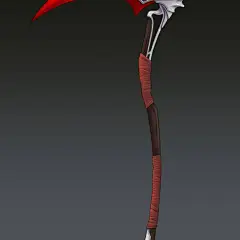 Crimson Scythe Commission by Nano-Core