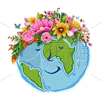 地球日,地球形,概念,绿色,安全的,生物学,清新,环境,想法,行星
