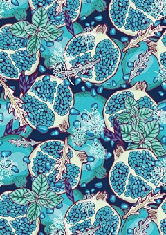 青鸾工作室采集到插画：商插 水果