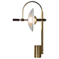 Aperture Table Lamp in Brass and Walnut 1