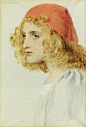 Anthony Frederick Augustus Sandys，红帽子