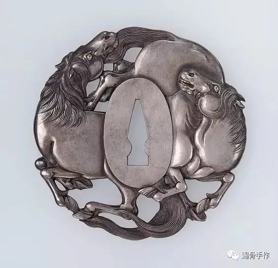 日本刀镡的工艺美学赏析——江户前-花瓣网