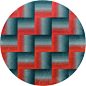 Kaleidoscope : Ferreira de Sá - HAND-TUFTED
