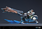 Monster Hunter World : Iceborne Fan Art , Kontorn Boonyanate : Dinsai Fan art 
MONSTER HUNTER WORLD : ICEBORNE

Concept design by Chanin  https://www.artstation.com/chanins
3D model and rendering by me https://www.artstation.com/dongkont 
and Shanling htt
