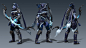 Dota 2 - Drow Ranger, Andrea Orioli : This is a custom skin i've created for Dota 2.
Everything was created from scratch, except the base model provided by Valve (blackened in the sculpt render).