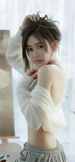 美女壁纸（白色系列）-今日头条