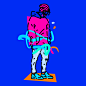 "Standing" - Experimental Animated Illustration on Behance