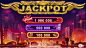 Jackpot screens for Beefee casino : .