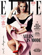 Dutch Elle September 2013 Ymre Stiekema #杂志封面# #平面设计# #排版#