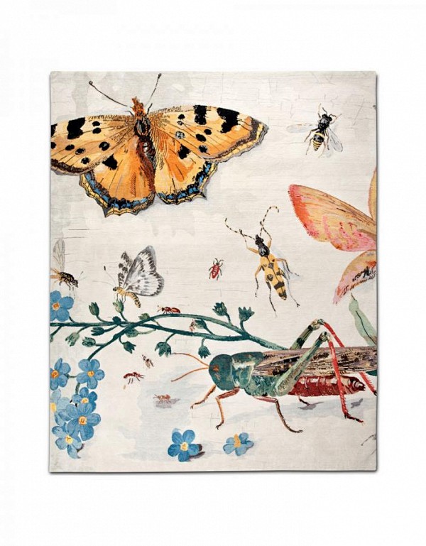 中式花鸟虫鱼地毯高清美图分享，还有水墨系...