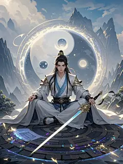 月夜啸声AI试验-玄幻男