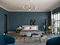 NY flowerbox apartment, bedroom&bathroom