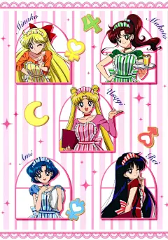 ✨美少女战士动漫画风插图share✨ - 小红书