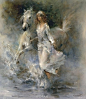[Willem Haenraets 人物水彩画专辑] 