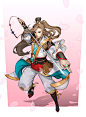 Oriental swordsman , maeging S2 : Oriental swordsman  by maeging S2 on ArtStation.
