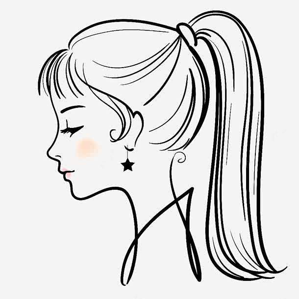 女孩剪影png免抠素材_新图网 http...