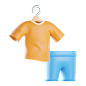 Clothes 3D Illustration