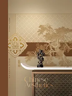 根据诗意设计的新中式壁纸是什么样？_2_格物印画_来自小红书网页版