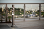 One Prudential Plaza - Rooftop Deck : One Prudential Plaza is a 41-story high-rise office tower located in the East Loop of Chicago, Illinois. Our Light Column Bollards dazzle against breathtaking views of Lake Michigan and the city skyline. The fixtures 