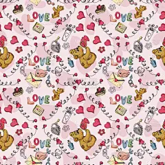 熊色和等高线图的无缝插图18 
