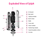 SYLPH: First portable hair dryer with heat control : A smart hair dryer designed to protect your hair, Sylph is super light with powerful air. | Crowdfunding is a democratic way to support the fundraising needs of your community. Make a contribution today
