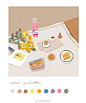 生活需要仪式感
用舒服的色调
绘画出餐桌上的丰景
来自画师@biiigbear ​​​​