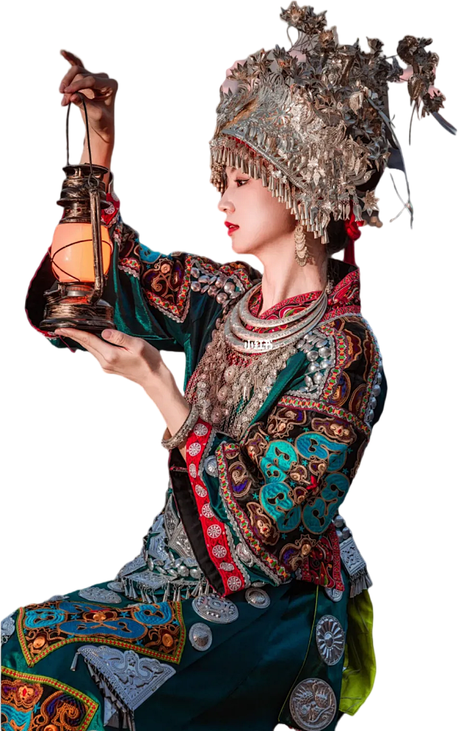 苗族 美女 贵州苗族 