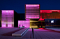 建筑夜景（室外为主）(1129图)_@寻雾启示LRY收集_花瓣建筑设计Platform of Arts and Creativity   Pitagoras Arquitectos418