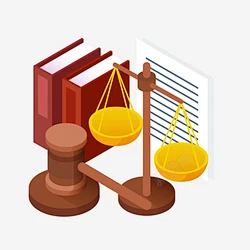 法律卡通铁锤法典公平秤判决书矢量图素材-花瓣网