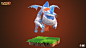 Clash of Clans - Super Troops - Ice Hound, Ocellus - Art & Production Services : Supercell art team: Art direction, sculpt
Ocellus Art team: Concept, lookdev, rig, posing and lighting
----------------------
Ocellus team:
Lead Sculpt: Mariano Tazzioli

