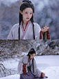 给彭小苒拍的雪景古风写真️❄️