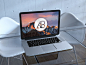 逼真的视网膜Macbook Pro样机_样机素材_Mac模型