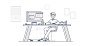 Website Illustrations for Grid on Behance