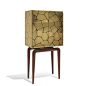 The Cinzano Cabinet in brass by Scala Luxury