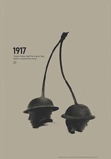 ✍一组《1917》的艺术海报 ​​​​