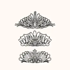 皇冠  - 源文件下载【酷图网】皇冠,卡通,手绘,冠形,王冠,珠宝元素,高雅奢华,头饰,珠宝,配饰,国王王后,公主王子,首饰