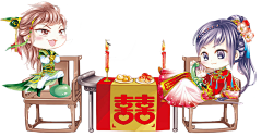 渡咡采集到Q版人物（适用于封面）