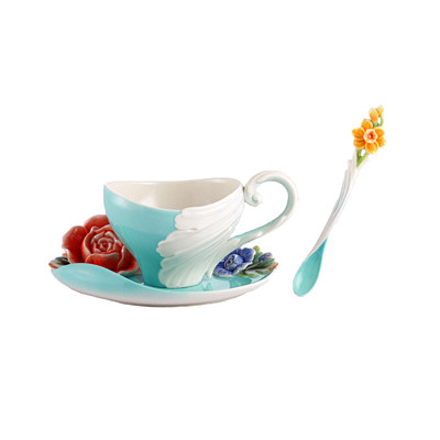 法兰瓷 2013新品 玫瑰系列茶具