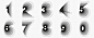 number design on Behance