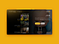 Filimo Tv - v02 iran tehran netflix tv design movie film yellow ui  ux uiux ui web app filimo