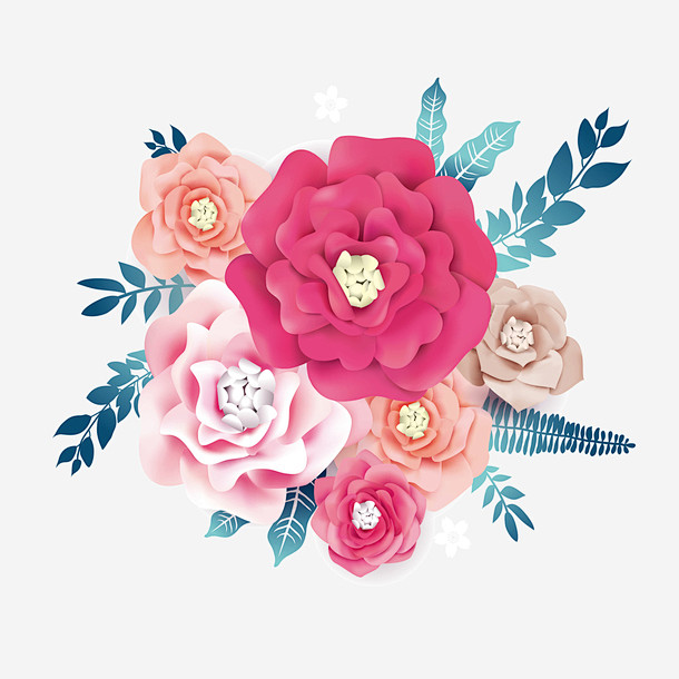 花团锦簇创意图案