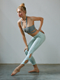 Free People Infinity Legging : Infinity Legging | So-soft cropped activewear leggings with Picot Performance cutouts in an infinity design. Features Performance Seaming and a reflective logo. *By FP Movement *FP Movement is an entirely new activewear coll