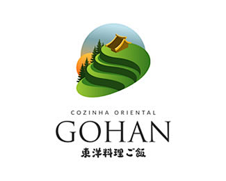 Gohan料理店logo 料理店logo...