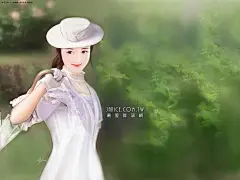 张雅涵手绘美眉插画作品欣赏[二][40P] #采集大赛#