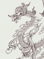 唐金龙完稿，附局部细节。 - 小红书