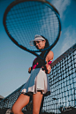 tennis photoshoot